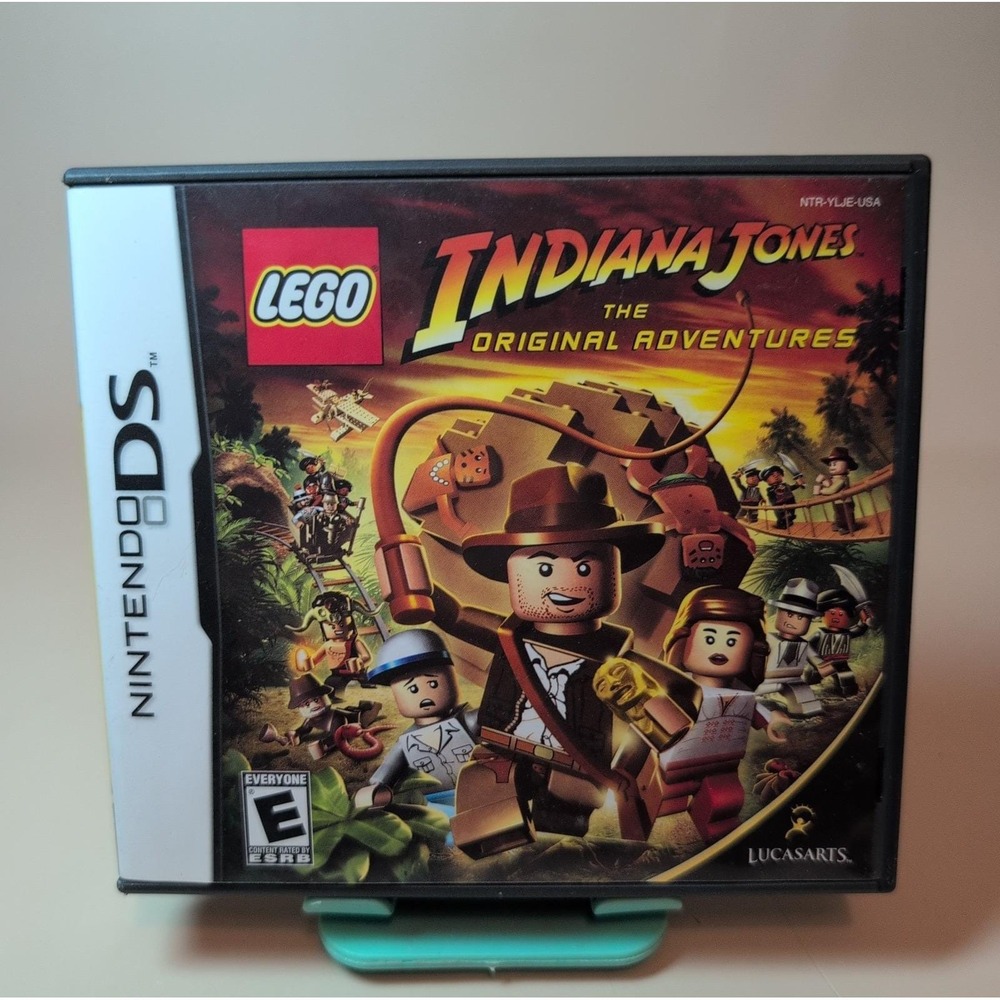 LEGO Indiana Jones The Original Adventure Nintendo DS 2006 Video Game Complete